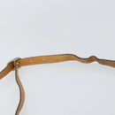 GUCCI Micro GG Supreme Shoulder Bag PVC Beige Gold 001 116 4425 Auth ep12545-8