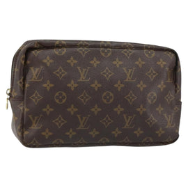 LOUIS VUITTON Monogram Trousse Toilette 28 Clutch Bag M47522 LV Auth ep12551