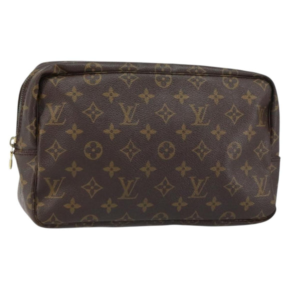 LOUIS VUITTON Monogram Trousse Toilette 28 Clutch Bag M47522 LV Auth ep12551