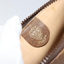 GUCCI GG Supreme Pouch PVC Beige Auth ep12553-12