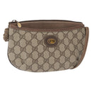 GUCCI GG Supreme Shoulder Bag PVC Beige Gold 904 02 020 Auth ep12554-1