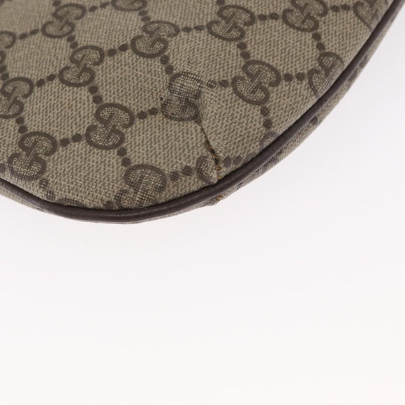 GUCCI GG Supreme Shoulder Bag PVC Beige Gold 904 02 020 Auth ep12554