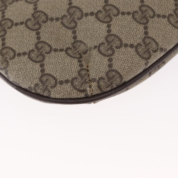 GUCCI GG Supreme Shoulder Bag PVC Beige Gold 904 02 020 Auth ep12554