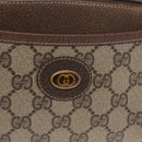 GUCCI GG Supreme Shoulder Bag PVC Beige Gold 904 02 020 Auth ep12554-17