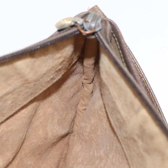 GUCCI GG Supreme Shoulder Bag PVC Beige Gold 904 02 020 Auth ep12554