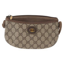 GUCCI GG Supreme Shoulder Bag PVC Beige Gold 904 02 020 Auth ep12554-13