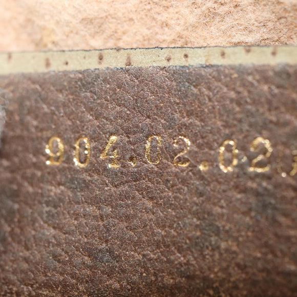 GUCCI GG Supreme Shoulder Bag PVC Beige Gold 904 02 020 Auth ep12554