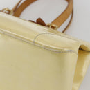 LOUIS VUITTON Monogram Vernis Rosewood Avenue Bag Perle M93508 LV Auth ep12556-15