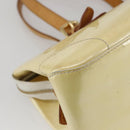 LOUIS VUITTON Monogram Vernis Rosewood Avenue Bag Perle M93508 LV Auth ep12556-16