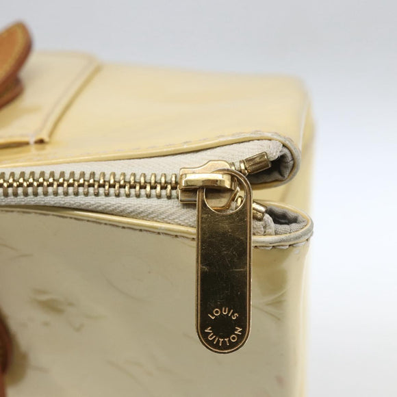 LOUIS VUITTON Monogram Vernis Rosewood Avenue Bag Perle M93508 LV Auth ep12556