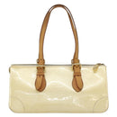 LOUIS VUITTON Monogram Vernis Rosewood Avenue Bag Perle M93508 LV Auth ep12556-2