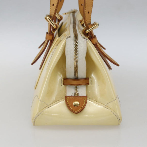 LOUIS VUITTON Monogram Vernis Rosewood Avenue Bag Perle M93508 LV Auth ep12556