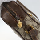 GUCCI GG Supreme Web Sherry Line Shoulder Bag PVC Beige 56 02 087 Auth ep12559-9