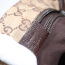 GUCCI GG Canvas Web Sherry Line Tote Bag Beige 131230 Auth ep12560-21