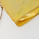 LOUIS VUITTON Monogram Vernis Motto Accessory Pouch Gris M91030 LV Auth ep12561-17