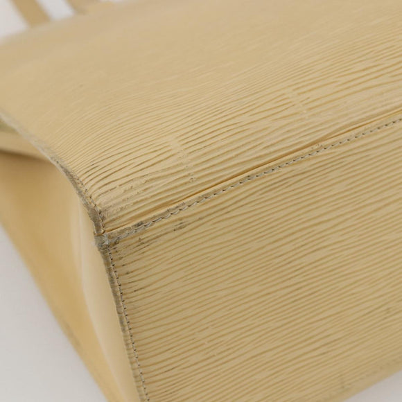 LOUIS VUITTON Epi Croisette GM Tote Bag Vanilla M5250A LV Auth ep12562