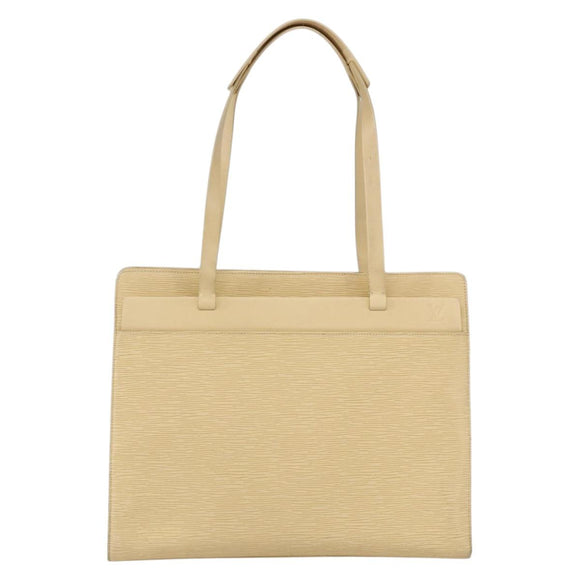 LOUIS VUITTON Epi Croisette GM Tote Bag Vanilla M5250A LV Auth ep12562
