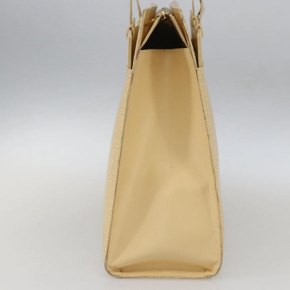 LOUIS VUITTON Epi Croisette GM Tote Bag Vanilla M5250A LV Auth ep12562