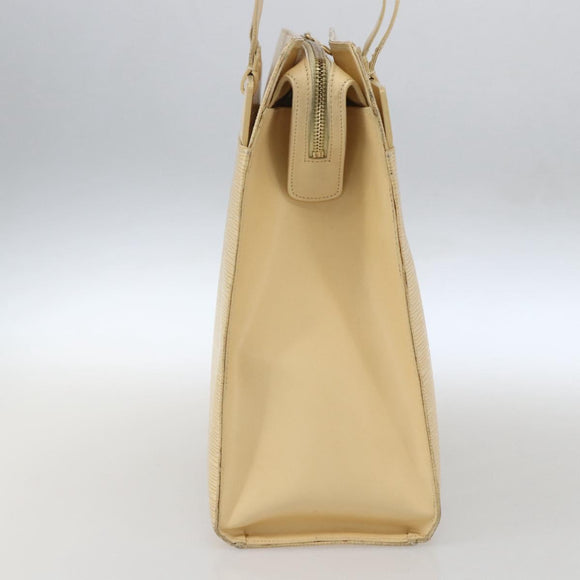 LOUIS VUITTON Epi Croisette GM Tote Bag Vanilla M5250A LV Auth ep12562