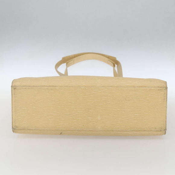 LOUIS VUITTON Epi Croisette GM Tote Bag Vanilla M5250A LV Auth ep12562