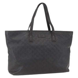 GUCCI GG Canvas Guccissima Tote Bag Leather Brown Gold 211120 Auth ep12564