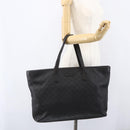 GUCCI GG Canvas Guccissima Tote Bag Leather Brown Gold 211120 Auth ep12564-21