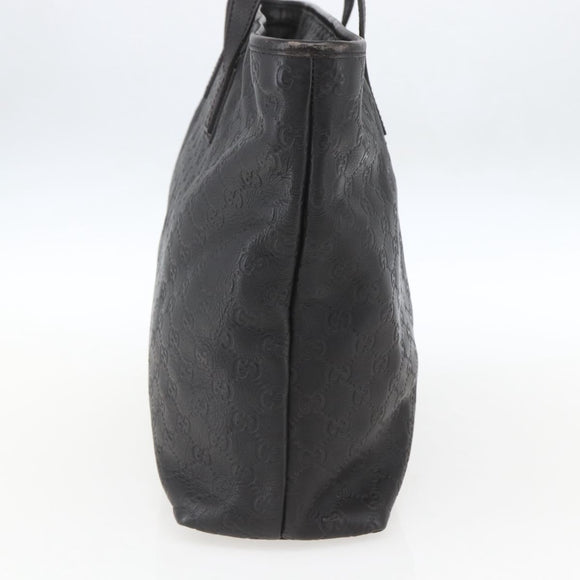 GUCCI GG Canvas Guccissima Tote Bag Leather Brown Gold 211120 Auth ep12564