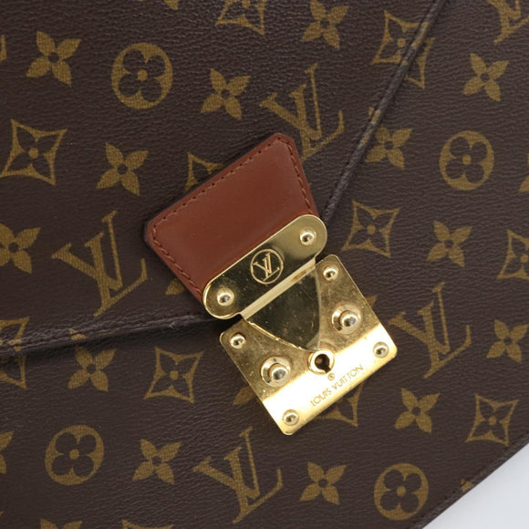 LOUIS VUITTON Monogram Porte Documents Bandouliere Bag M53338 LV Auth ep12567