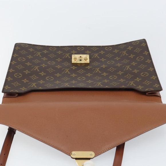 LOUIS VUITTON Monogram Porte Documents Bandouliere Bag M53338 LV Auth ep12567