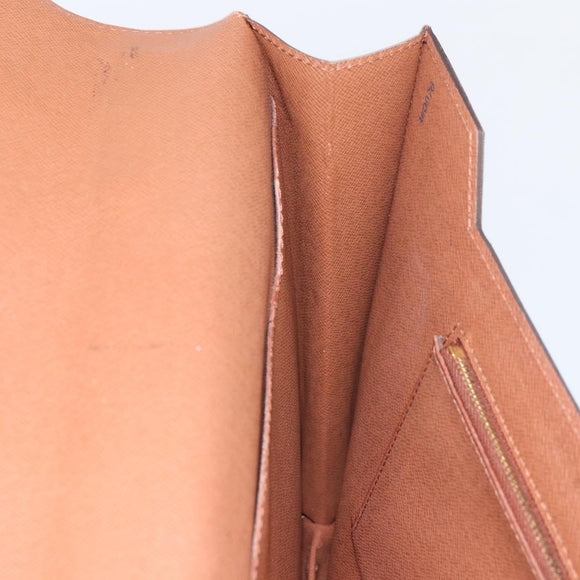 LOUIS VUITTON Monogram Porte Documents Bandouliere Bag M53338 LV Auth ep12567