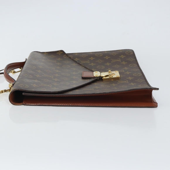 LOUIS VUITTON Monogram Porte Documents Bandouliere Bag M53338 LV Auth ep12567