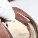 GUCCI Micro GG Supreme Shoulder Bag PVC Leather Black Auth ep12573-12