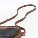 GUCCI Micro GG Supreme Shoulder Bag PVC Leather Black Auth ep12573-8