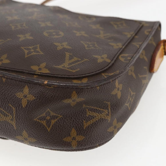 LOUIS VUITTON Monogram Saint Cloud GM Shoulder Bag M51242 LV Auth ep12575