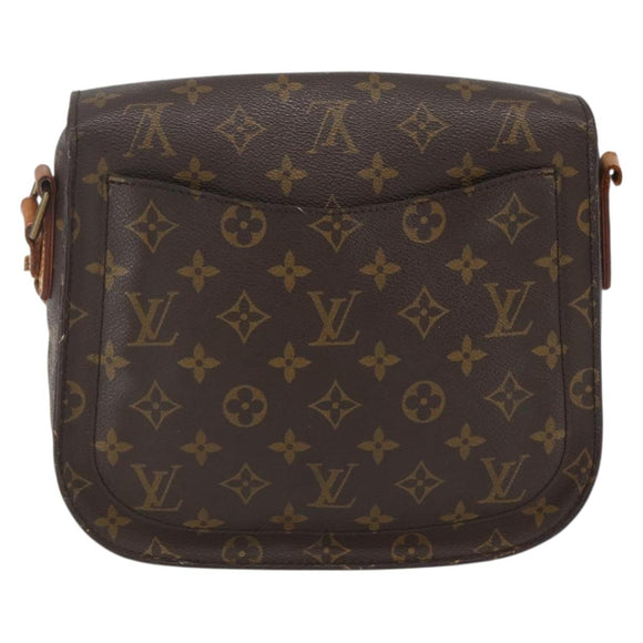 LOUIS VUITTON Monogram Saint Cloud GM Shoulder Bag M51242 LV Auth ep12575