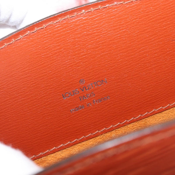 LOUIS VUITTON Epi Cluny Shoulder Bag Brown M52253 LV Auth ep12580