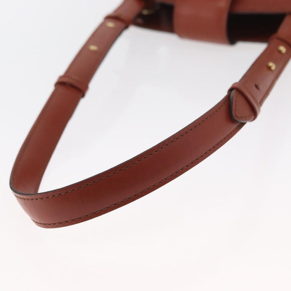 LOUIS VUITTON Epi Cluny Shoulder Bag Brown M52253 LV Auth ep12580