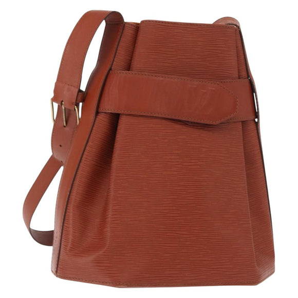 LOUIS VUITTON Epi Sac de Paul PM Shoulder Bag Brown M80203 LV Auth ep12581