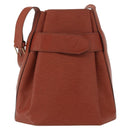 LOUIS VUITTON Epi Sac de Paul PM Shoulder Bag Brown M80203 LV Auth ep12581-2