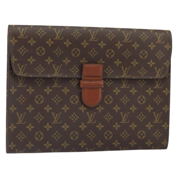 LOUIS VUITTON Monogram Posh Ministor Briefcase M53445 LV Auth ep12582