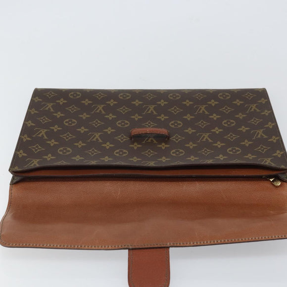 LOUIS VUITTON Monogram Posh Ministor Briefcase M53445 LV Auth ep12582