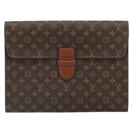 LOUIS VUITTON Monogram Posh Ministor Briefcase M53445 LV Auth ep12582 - 0