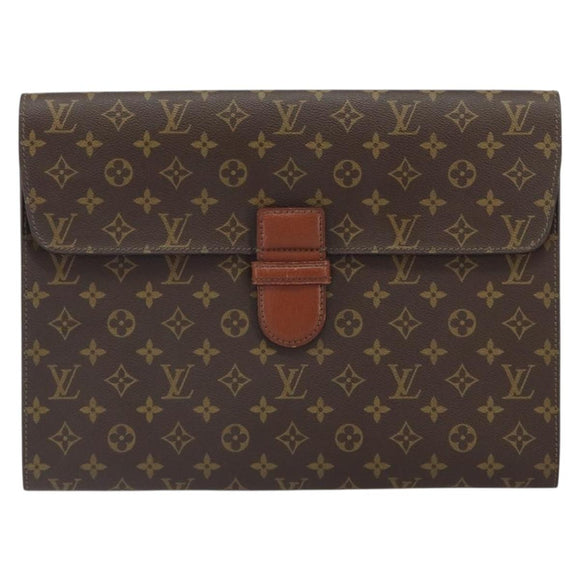 LOUIS VUITTON Monogram Posh Ministor Briefcase M53445 LV Auth ep12582