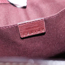 CELINE Boogie bag Hand Bag Leather Brown Silver Auth ep12584-17