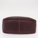 CELINE Boogie bag Hand Bag Leather Brown Silver Auth ep12584-9