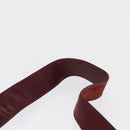 GUCCI Shoulder Bag Suede Bordeaux Gold Auth ep12588-8