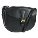 LOUIS VUITTON Epi Jeune Fille MM Shoulder Bag Black M52152 LV Auth ep12589-1