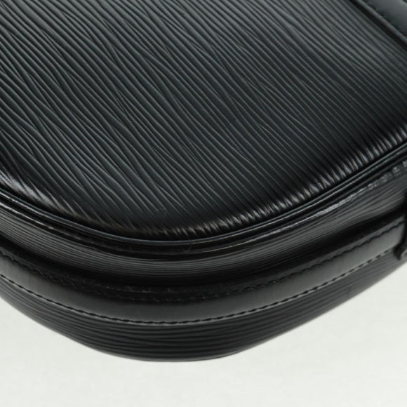 LOUIS VUITTON Epi Jeune Fille MM Shoulder Bag Black M52152 LV Auth ep12589