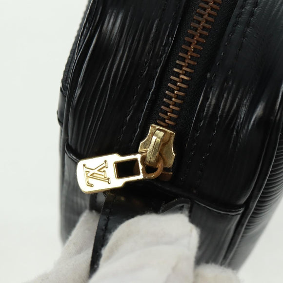 LOUIS VUITTON Epi Jeune Fille MM Shoulder Bag Black M52152 LV Auth ep12589