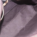 CELINE Macadam Canvas Tote Bag PVC Leather Brown Gold Auth ep12590-11
